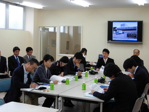 記者懇親会/写真